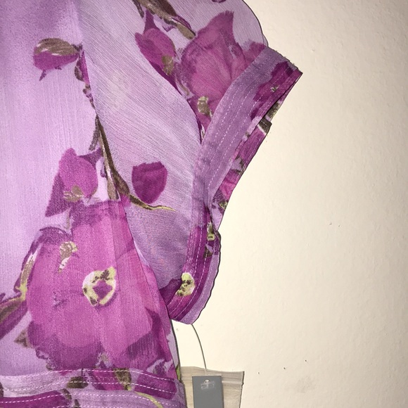 Apt 9 Violet Blouse - Picture 3 of 7